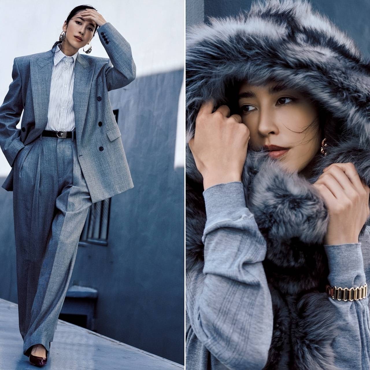 学会用珠宝50+女性尤其不可忽略瓦力棋牌灰色穿搭的高级感秘诀：要(图10)